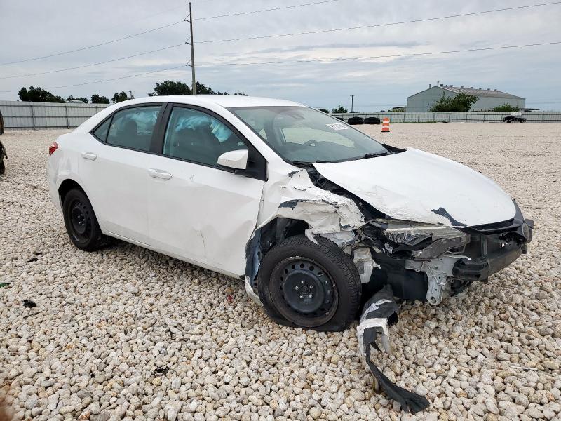 2T1BURHE7JC005222 - 2018 TOYOTA COROLLA L 白色 照片 4