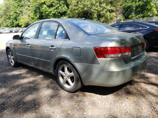 5NPET46CX8H396197 - 2008 HYUNDAI SONATA GLS GRAY photo 2