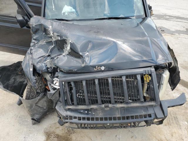 1J8HH48N26C339815 - 2006 JEEP COMMANDER BLACK photo 12