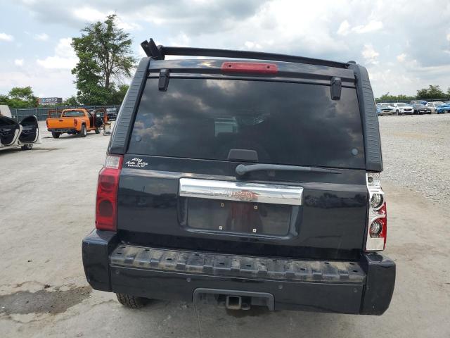 1J8HH48N26C339815 - 2006 JEEP COMMANDER BLACK photo 6