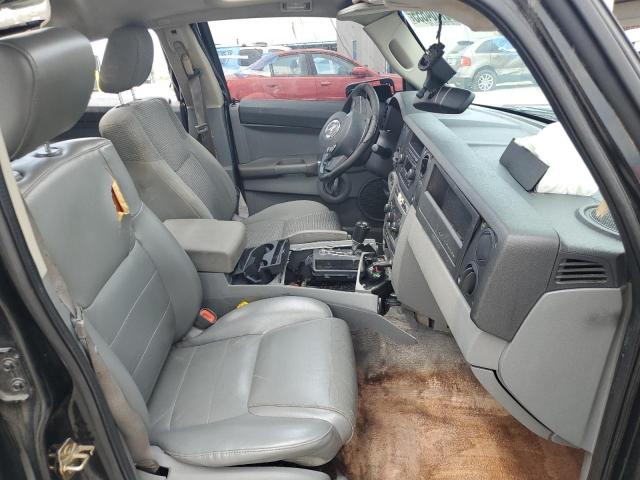 1J8HH48N26C339815 - 2006 JEEP COMMANDER BLACK photo 7