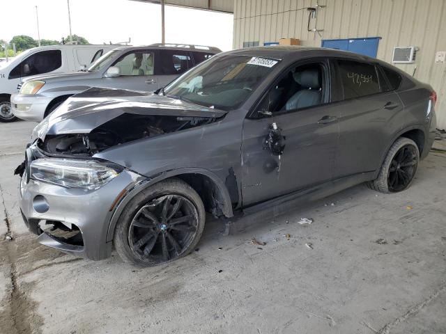 5UXKU0C55K0H98701 - 2019 BMW X6 SDRIVE35I GRAY photo 1
