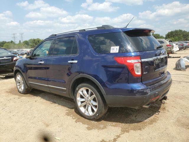 1FMHK7D8XBGA82573 - 2011 FORD EXPLORER XLT 蓝色 照片 2