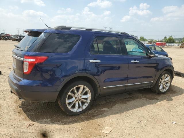 1FMHK7D8XBGA82573 - 2011 FORD EXPLORER XLT 蓝色 照片 3