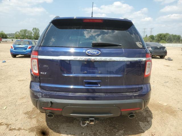 1FMHK7D8XBGA82573 - 2011 FORD EXPLORER XLT 蓝色 照片 6
