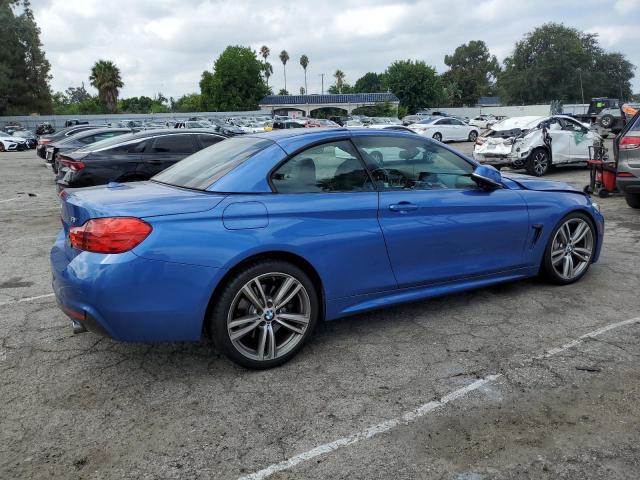 WBA3T3C52G5A41241 - 2016 BMW 435 I BLUE photo 3