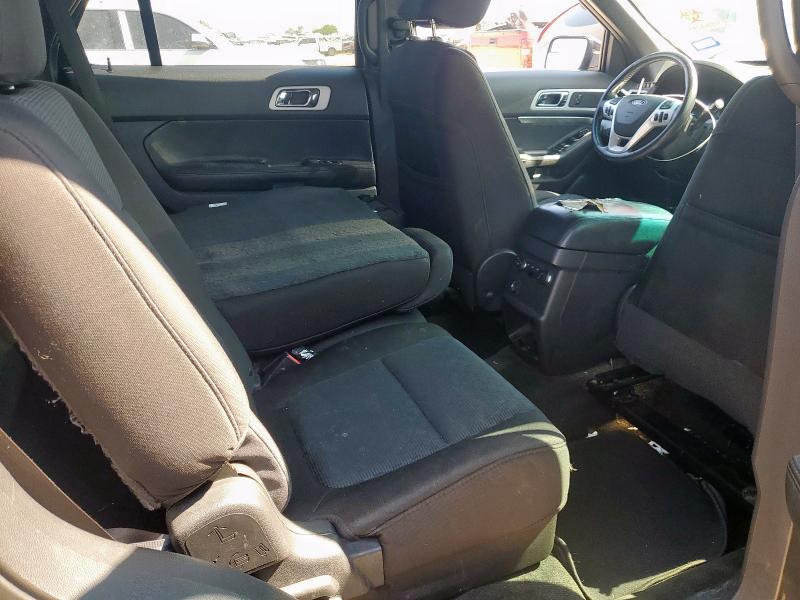 1FMHK7D89CGA20373 - 2012 FORD EXPLORER XLT ნაცრისფერი ფოტო 11