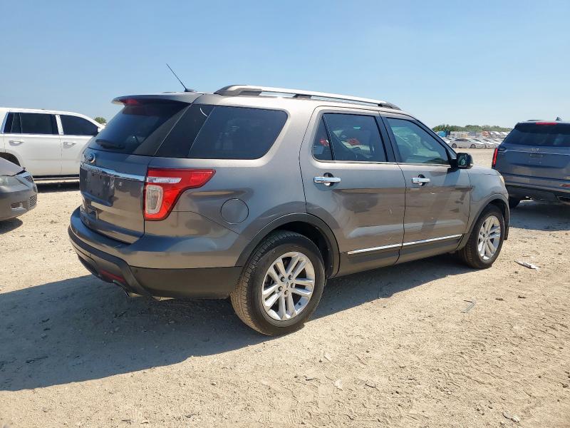 1FMHK7D89CGA20373 - 2012 FORD EXPLORER XLT ნაცრისფერი ფოტო 3