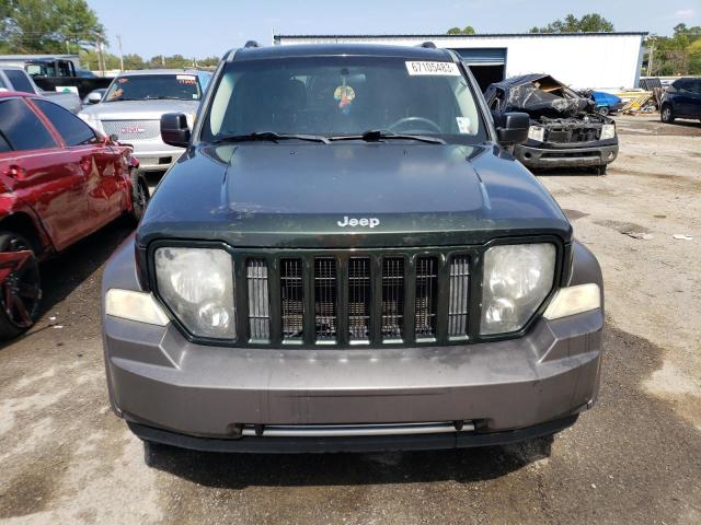 1J4PN3GK1BW584685 - 2011 JEEP LIBERTY RENEGADE GREEN photo 5