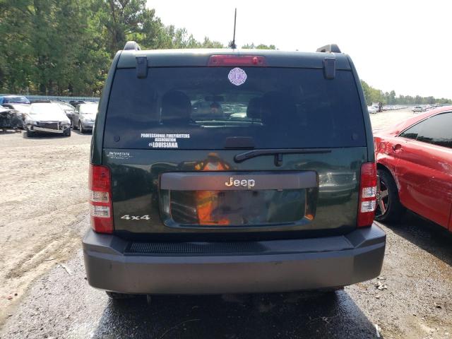 1J4PN3GK1BW584685 - 2011 JEEP LIBERTY RENEGADE GREEN photo 6