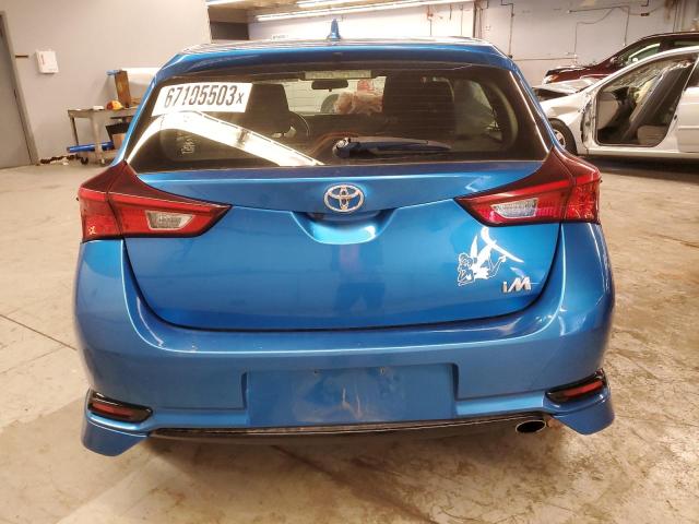 JTNKARJE1HJ548238 - 2017 TOYOTA COROLLA IM BLUE photo 6