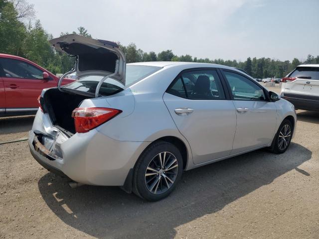 2T1BURHE2JC102697 - 2018 TOYOTA COROLLA L SILVER photo 3