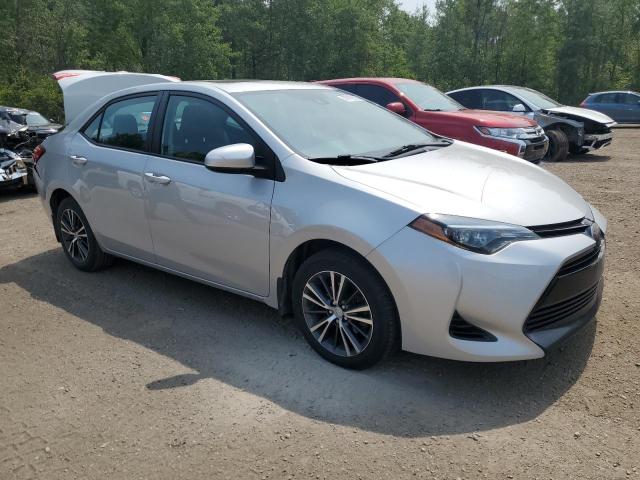 2T1BURHE2JC102697 - 2018 TOYOTA COROLLA L SILVER photo 4