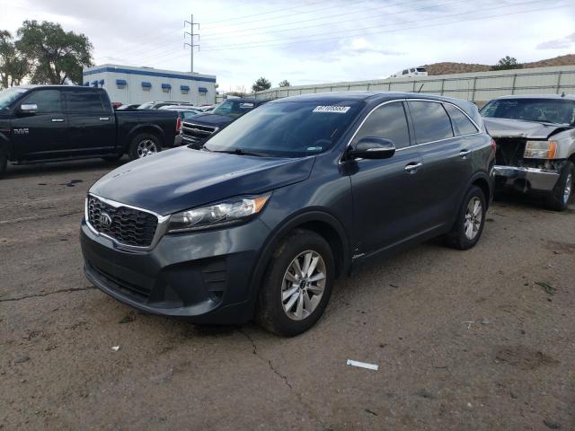 5XYPG4A52LG630919 - 2020 KIA SORENTO S GRAY photo 1