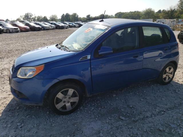 KL1TD6DE1AB114144 - 2010 CHEVROLET AVEO LS BLUE photo 1