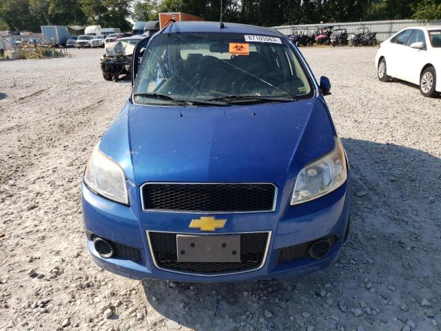 KL1TD6DE1AB114144 - 2010 CHEVROLET AVEO LS 蓝色 照片 5