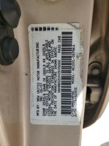 1NXBB02EXVZ639266 - 1997 TOYOTA COROLLA DX SILVER photo 13