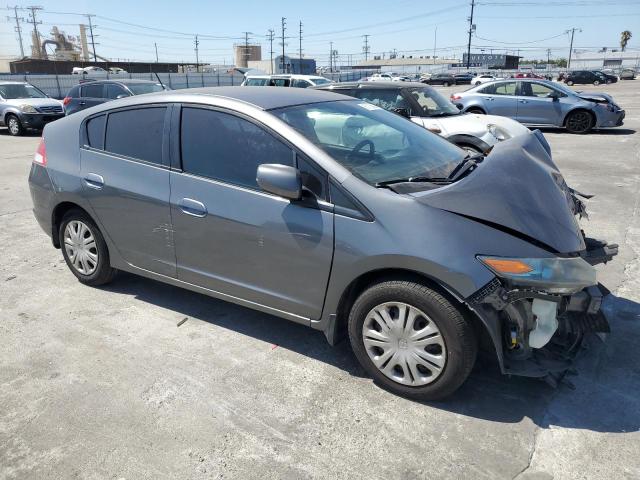 JHMZE2H56BS007903 - 2011 HONDA INSIGHT LX GRAY photo 4