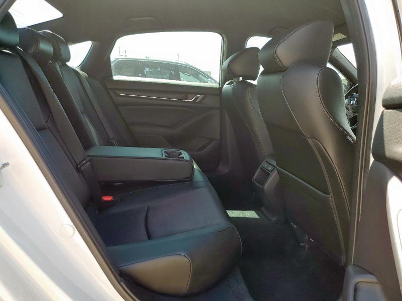 1HGCV1F35NA116304 - 2022 HONDA ACCORD SPORT WHITE photo 10