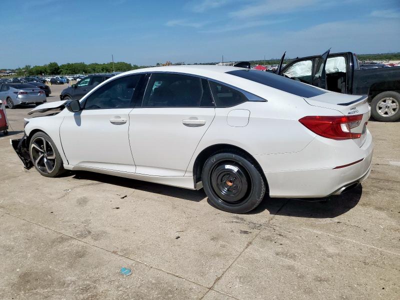 1HGCV1F35NA116304 - 2022 HONDA ACCORD SPORT WHITE photo 2