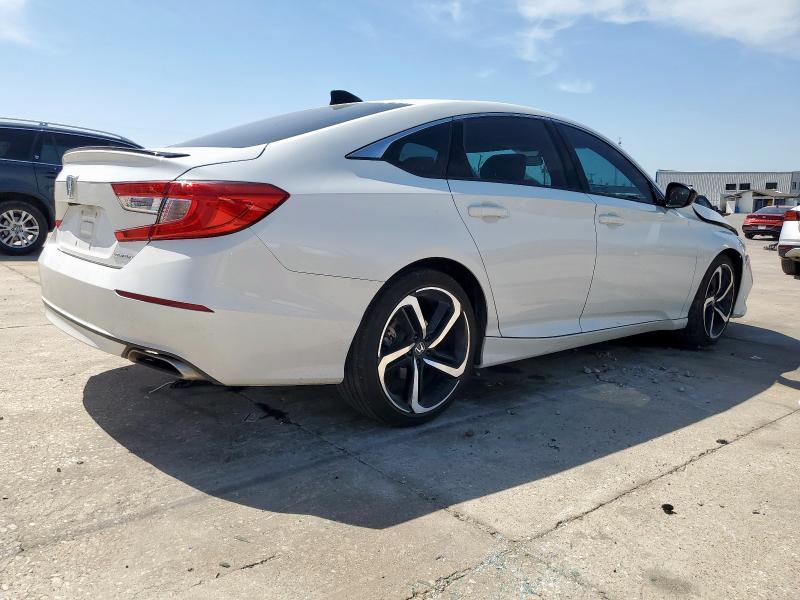 1HGCV1F35NA116304 - 2022 HONDA ACCORD SPORT WHITE photo 3