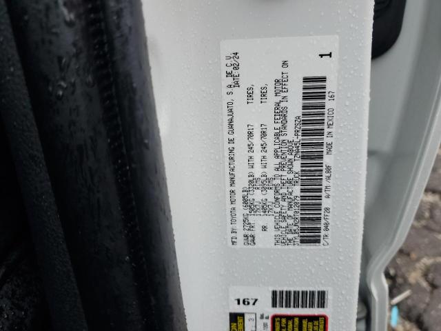 3TYLB5JN2RT012079 - 2024 TOYOTA TACOMA DOUBLE CAB Weiß Foto 13