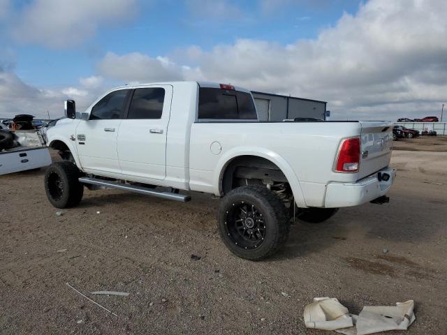 3C6UR5PL0FG679414 - 2015 RAM 2500 LONGHORN WHITE photo 2