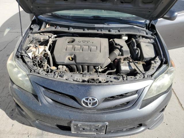 5YFBU4EEXDP210836 - 2013 TOYOTA COROLLA BASE Сұр фото 11