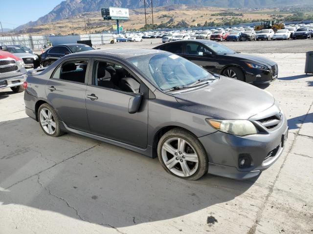 5YFBU4EEXDP210836 - 2013 TOYOTA COROLLA BASE Сұр фото 4