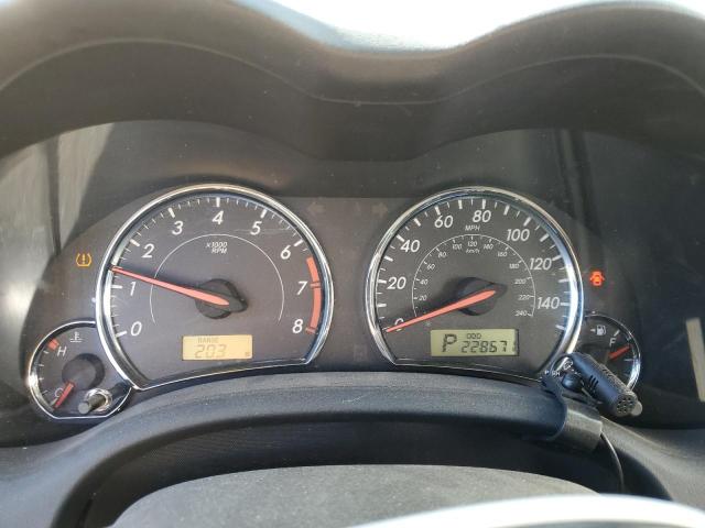 5YFBU4EEXDP210836 - 2013 TOYOTA COROLLA BASE Сұр фото 9