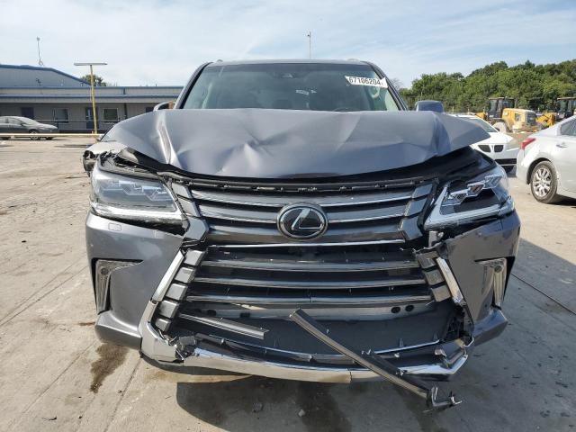 JTJHY7AX0J4278355 - 2018 LEXUS LX 570 GRAY photo 5