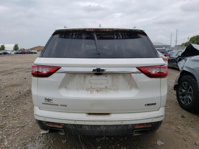 1GNEVJKW7JJ101828 - 2018 CHEVROLET TRAVERSE PREMIER WHITE photo 6