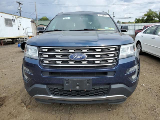 1FM5K8D81GGC53033 - 2016 FORD EXPLORER XLT BLUE photo 5