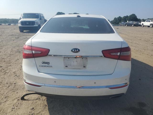 KNALN4D70F5171384 - 2015 KIA CADENZA PREMIUM WHITE photo 6