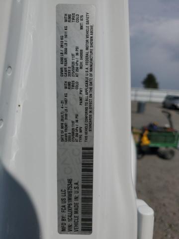 1C4JJXP61MW675346 - 2021 JEEP WRANGLER U SAHARA 4XE WHITE photo 13