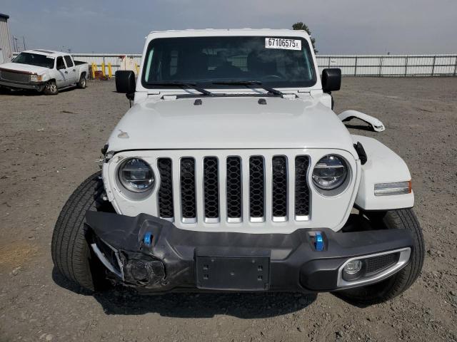 1C4JJXP61MW675346 - 2021 JEEP WRANGLER U SAHARA 4XE WHITE photo 5