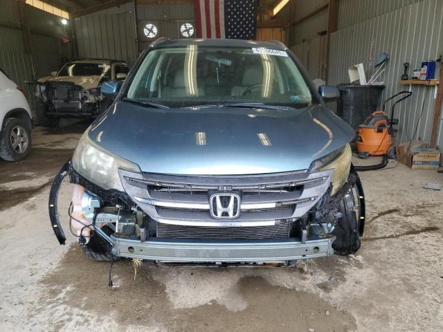 5J6RM4H76DL009014 - 2013 HONDA CR-V EXL TEAL photo 5