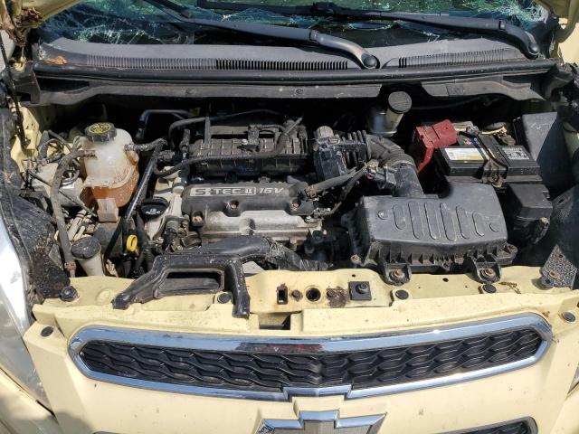 KL8CD6S99EC459218 - 2014 CHEVROLET SPARK 1LT Бежевый фото 11