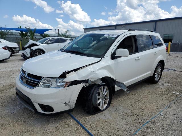 3C4PDCBG8GT165807 - 2016 DODGE JOURNEY SXT WHITE photo 1