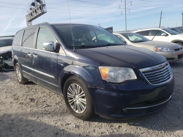 2C4RC1CG7DR796822 - 2013 CHRYSLER TOWN & COU TOURING L BLUE photo 1