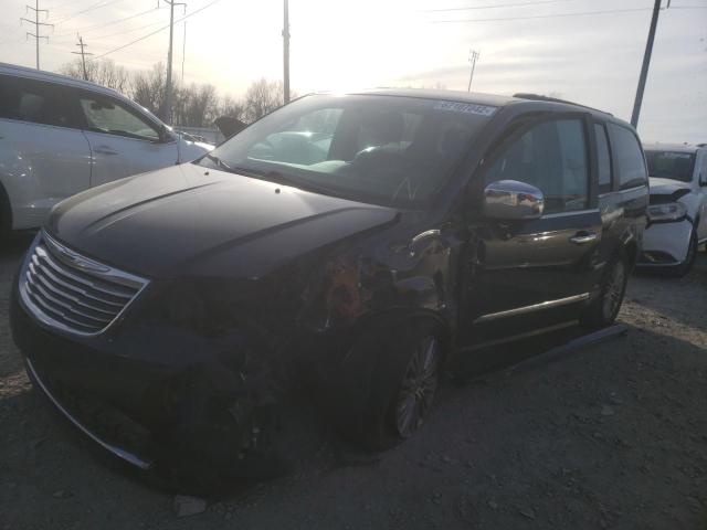 2C4RC1CG7DR796822 - 2013 CHRYSLER TOWN & COU TOURING L BLUE photo 2