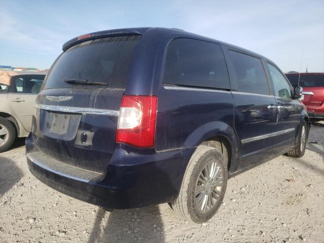 2C4RC1CG7DR796822 - 2013 CHRYSLER TOWN & COU TOURING L BLUE photo 4
