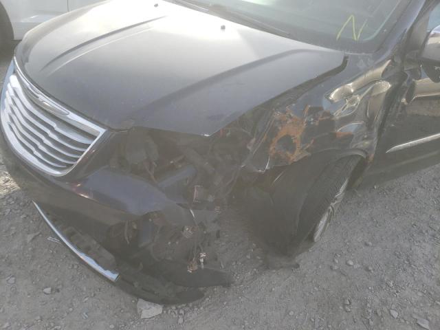 2C4RC1CG7DR796822 - 2013 CHRYSLER TOWN & COU TOURING L BLUE photo 9
