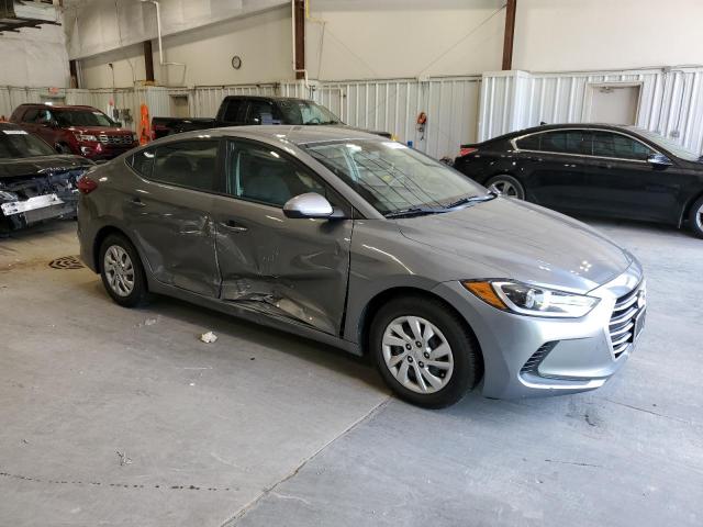 KMHD74LF2JU451697 - 2018 HYUNDAI ELANTRA SE GRAY photo 4