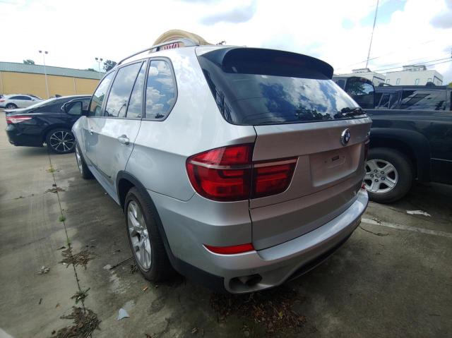 5UXZV4C53CL760738 - 2012 BMW X5 XDRIVE35I SILVER photo 3