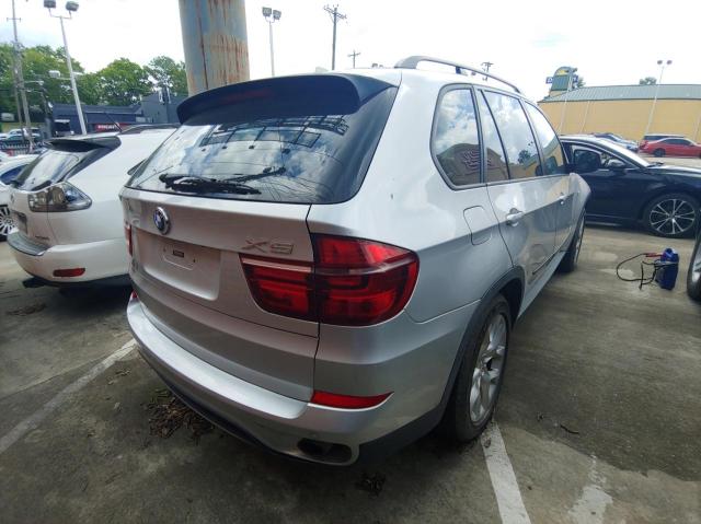 5UXZV4C53CL760738 - 2012 BMW X5 XDRIVE35I SILVER photo 4