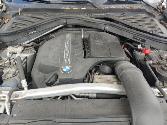 5UXZV4C53CL760738 - 2012 BMW X5 XDRIVE35I SILVER photo 7