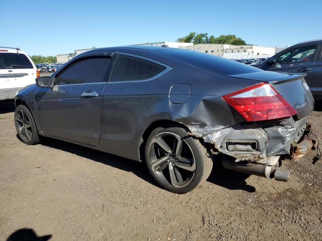 1HGCS22849A000985 - 2009 HONDA ACCORD EXL GRAY photo 2