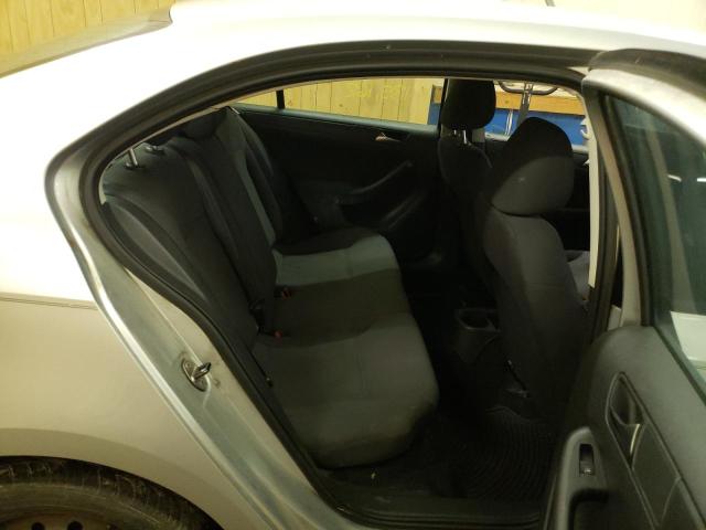 3VW2K7AJ3BM016693 - 2011 VOLKSWAGEN JETTA BASE SILVER photo 6