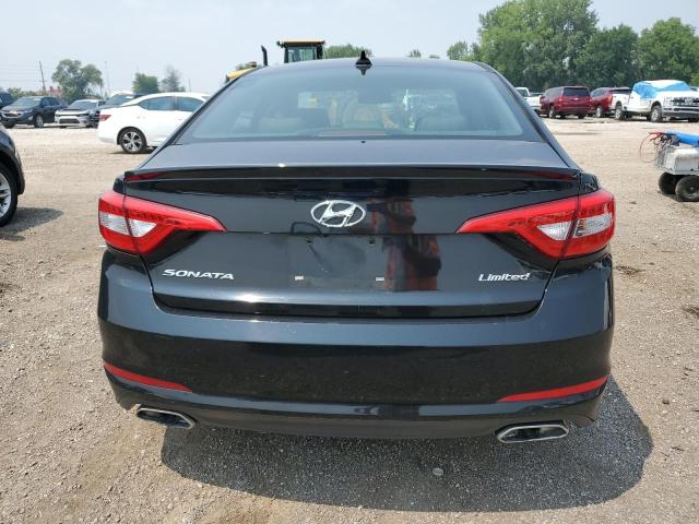 5NPE34AF0FH042963 - 2015 HYUNDAI SONATA SPORT BLACK photo 6